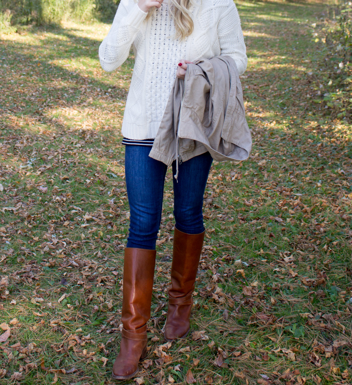 Madewell Cableknit Sweater