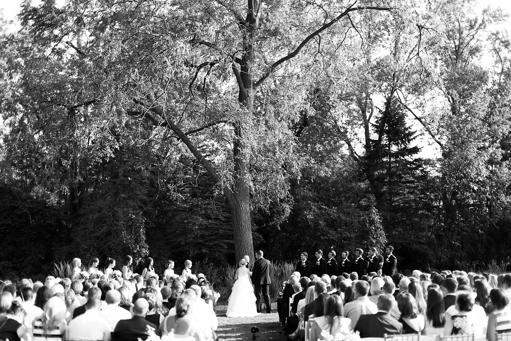Wisconsin Outdoor Wedding Ceremony